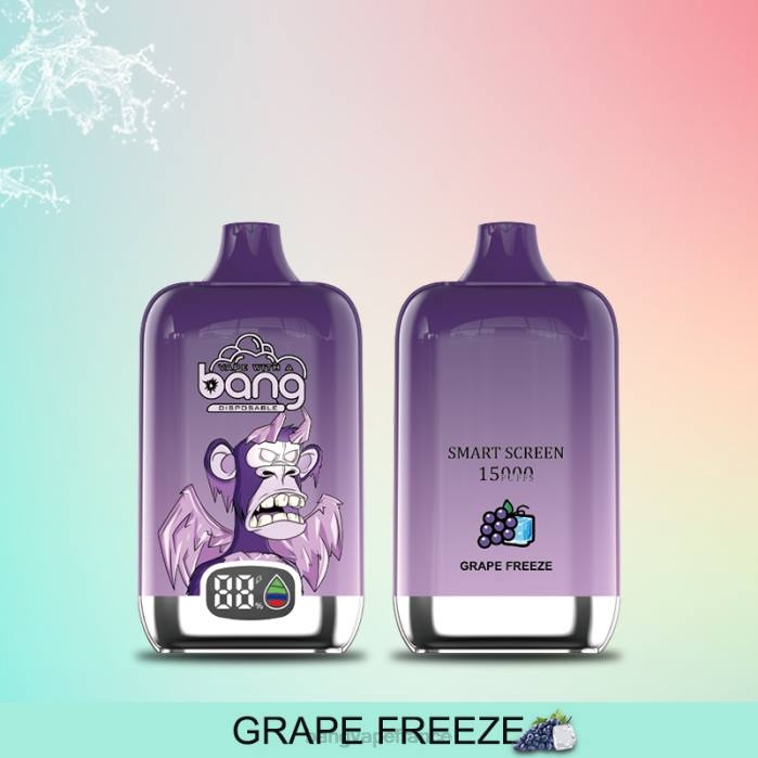 Bang Vape Digital Smart Screen 15000 bouffées 25ml 80TH11 jetable Bang Vape france