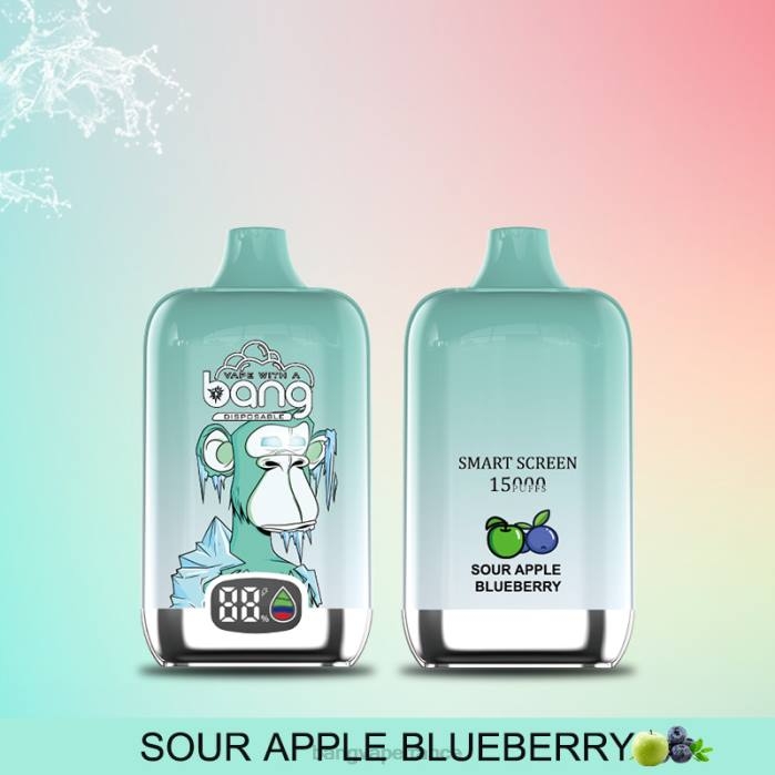 Bang Vape Digital Smart Screen 15000 bouffées 25ml 80TH11 jetable Bang Vape france