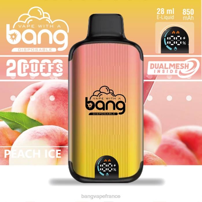 Bang Vape Digital Smart Screen 20000 bouffées 80TH3 jetable Bang Vape paris