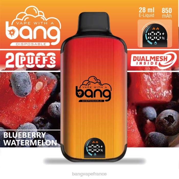 Bang Vape Digital Smart Screen 20000 bouffées 80TH3 jetable Bang Vape paris