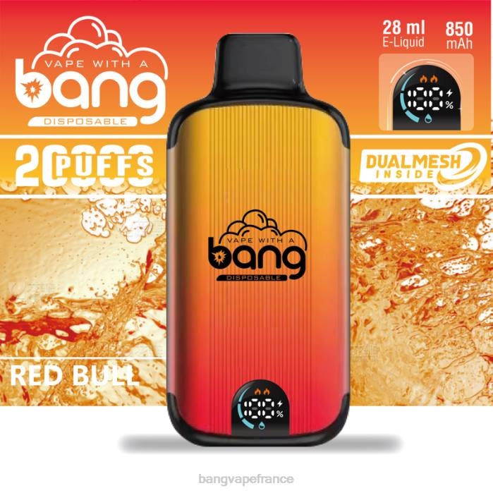 Bang Vape Digital Smart Screen 20000 bouffées 80TH3 jetable Bang Vape paris