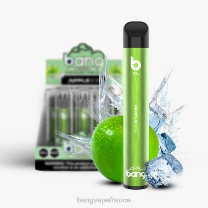 Bang Vape XL jetable 80TH27 glace aux pommes vape gang shop