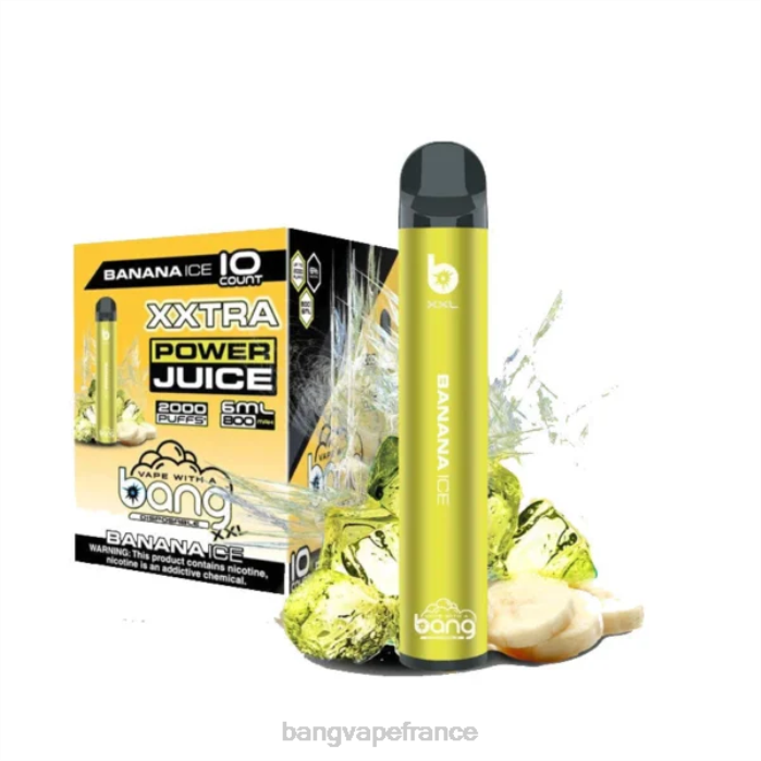 Bang Vape XXL 2000 bouffées 80TH13 glace à la banane Bang Vape paris